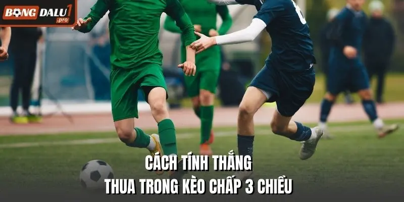 Cách tính thắng – thua trong kèo chấp 3 chiều