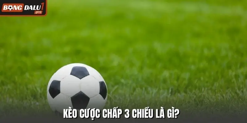 Kèo cược chấp 3 chiều là gì?
